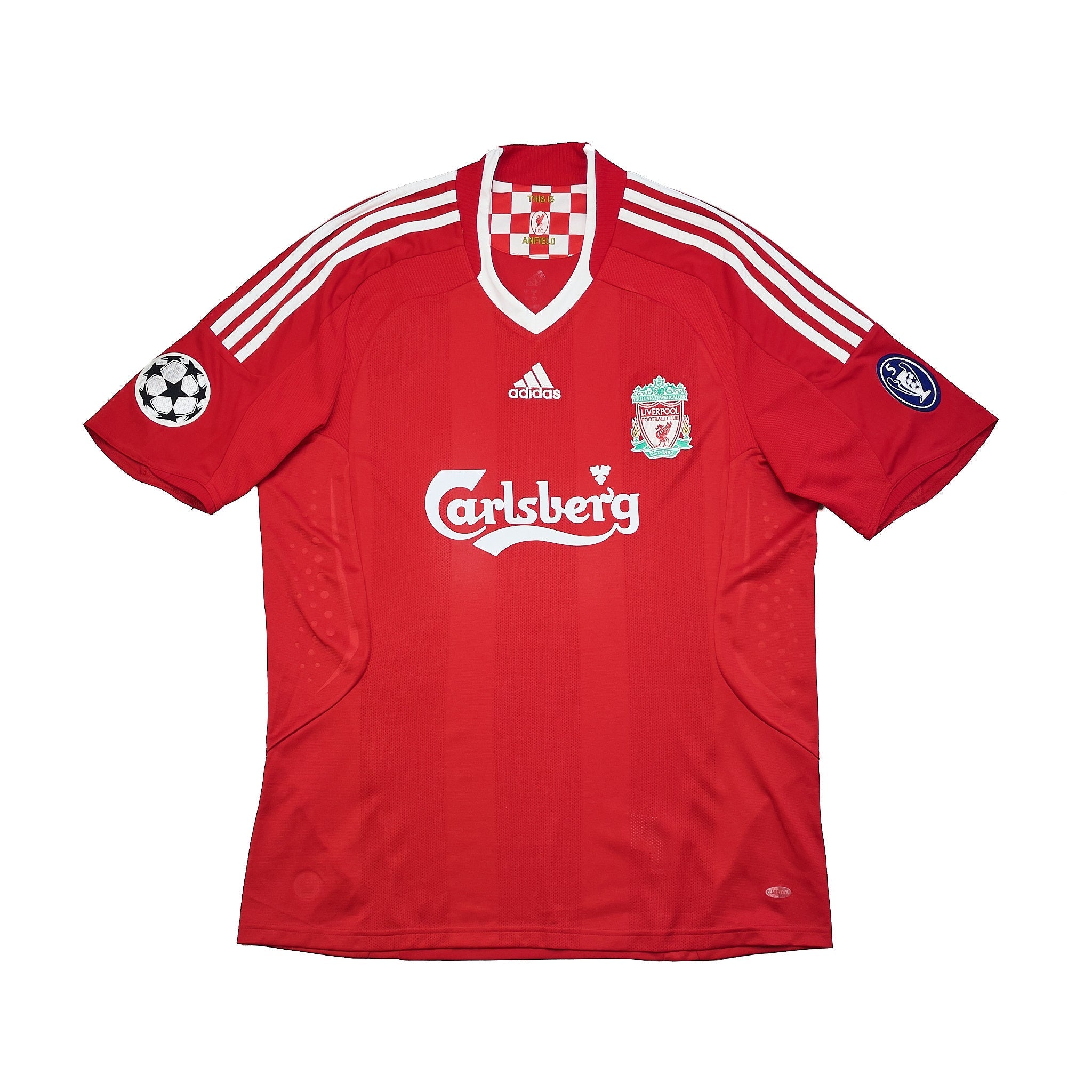 Buy 2008/09 Liverpool Torres 9 C/L Home Shirt (L) Adidas ~ Free worldwide shipping ~ Authentic Vintage Football Shirts from Cult Kits