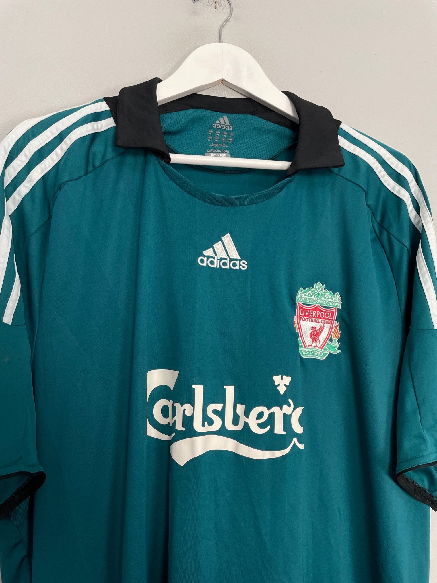 Shop 2008/09 LIVERPOOL TORRES #9 THIRD SHIRT (XXL) ADIDAS, classic football shirts, vintage football shirts & retro soccer jerseys at Cult Kits