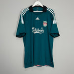 Shop 2008/09 LIVERPOOL TORRES #9 THIRD SHIRT (XXL) ADIDAS, classic football shirts, vintage football shirts & retro soccer jerseys at Cult Kits