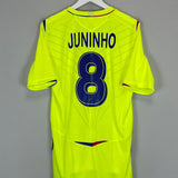 2008/09 LYON JUNINHO 8 THIRD SHIRT (L) UMBRO - Cult Kits - Large - Buy Vintage Football Shirts, Authentic Retro Football Shirts For Sale, Classic Football Shirts & Soccer Jersey