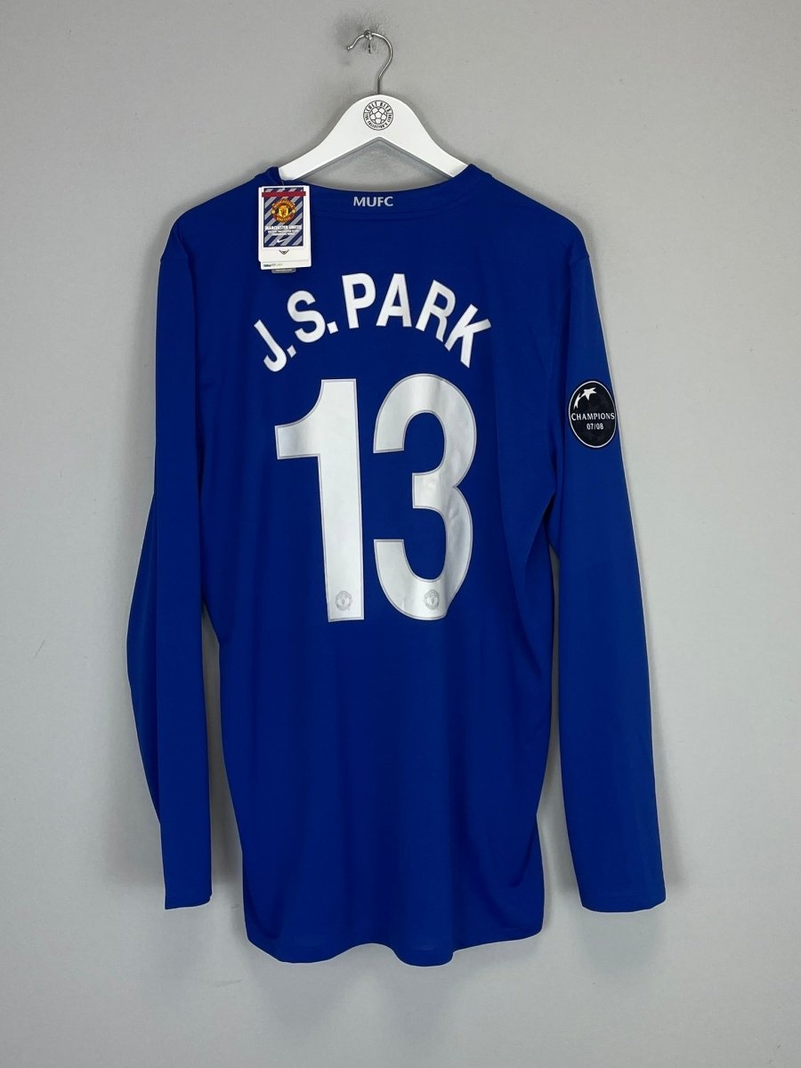 2008/09 MANCHESTER UNITED J.S PARK 13 L/S *BNWT* AWAY SHIRT (XL) NIKE - Cult Kits - XL - Buy Vintage Football Shirts, Authentic Retro Football Shirts For Sale, Classic Football Shirts & Soccer Jersey