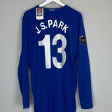 2008/09 MANCHESTER UNITED J.S PARK 13 L/S *BNWT* AWAY SHIRT (XL) NIKE - Cult Kits - XL - Buy Vintage Football Shirts, Authentic Retro Football Shirts For Sale, Classic Football Shirts & Soccer Jersey