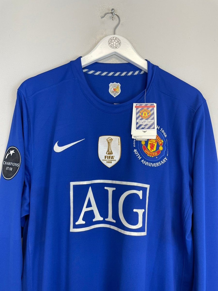 2008/09 MANCHESTER UNITED J.S PARK 13 L/S *BNWT* AWAY SHIRT (XL) NIKE - Cult Kits - XL - Buy Vintage Football Shirts, Authentic Retro Football Shirts For Sale, Classic Football Shirts & Soccer Jersey