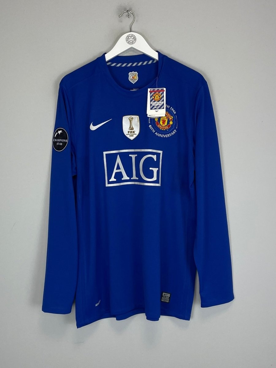 2008/09 MANCHESTER UNITED J.S PARK 13 L/S *BNWT* AWAY SHIRT (XL) NIKE - Cult Kits - XL - Buy Vintage Football Shirts, Authentic Retro Football Shirts For Sale, Classic Football Shirts & Soccer Jersey