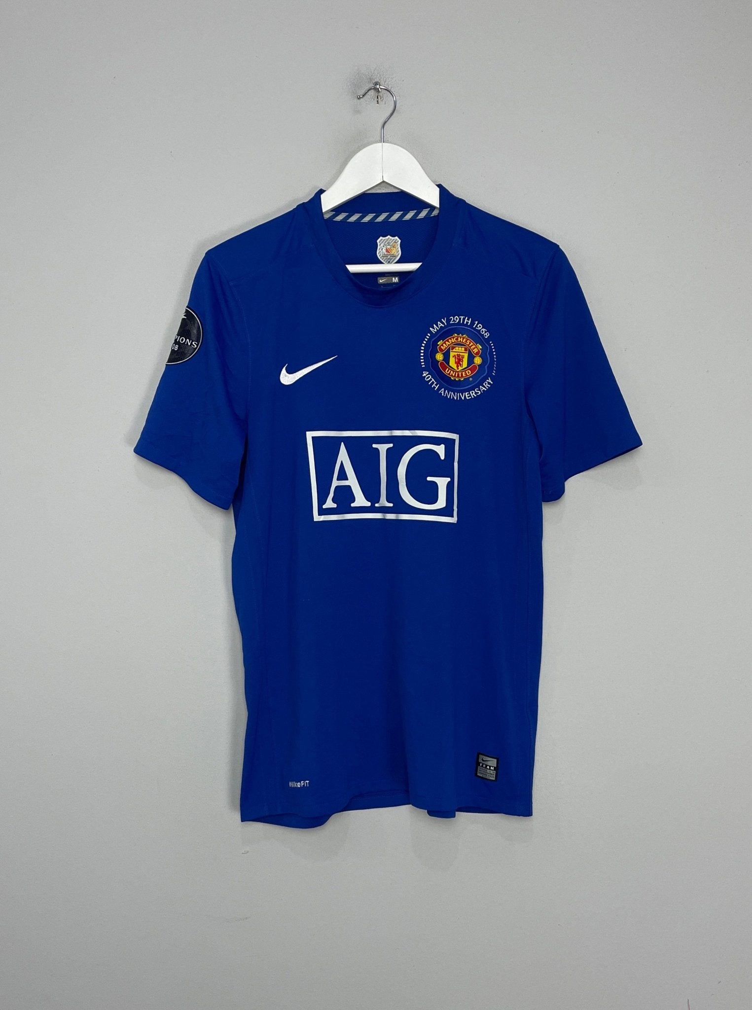 Shop 2008/09 MANCHESTER UNITED J.S PARK #13 THIRD SHIRT (M) NIKE, classic football shirts, vintage football shirts & retro soccer jerseys at Cult Kits