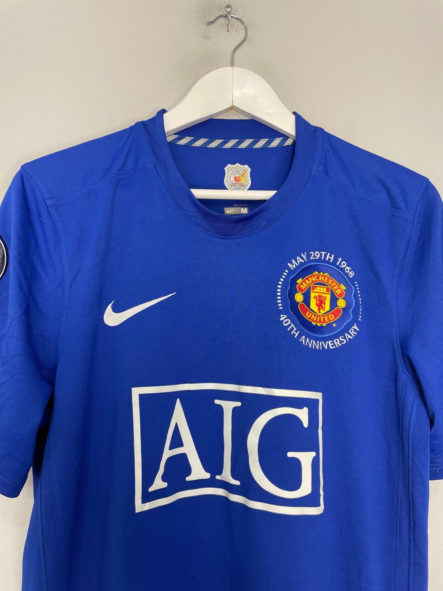 Shop 2008/09 MANCHESTER UNITED J.S PARK #13 THIRD SHIRT (M) NIKE, classic football shirts, vintage football shirts & retro soccer jerseys at Cult Kits
