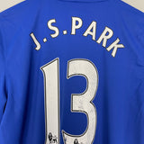 Shop 2008/09 MANCHESTER UNITED J.S PARK #13 THIRD SHIRT (M) NIKE, classic football shirts, vintage football shirts & retro soccer jerseys at Cult Kits