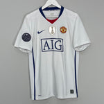 Shop 2008/09 MANCHESTER UNITED RONALDO #7 AWAY SHIRT (L) NIKE, classic football shirts, vintage football shirts & retro soccer jerseys at Cult Kits
