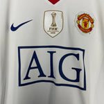 Shop 2008/09 MANCHESTER UNITED RONALDO #7 AWAY SHIRT (L) NIKE, classic football shirts, vintage football shirts & retro soccer jerseys at Cult Kits