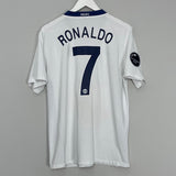 Shop 2008/09 MANCHESTER UNITED RONALDO #7 AWAY SHIRT (L) NIKE, classic football shirts, vintage football shirts & retro soccer jerseys at Cult Kits