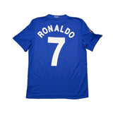 Buy 2008/09 Manchester United Ronaldo 7 C/L Third Shirt (M) Nike ~ Free worldwide shipping ~ Authentic Vintage Football Shirts from Cult Kits