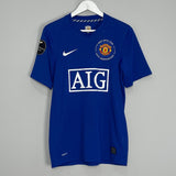 Shop 2008/09 MANCHESTER UNITED RONALDO #7 C/L THIRD SHIRT (S) NIKE, classic football shirts, vintage football shirts & retro soccer jerseys at Cult Kits