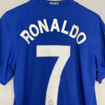 Shop 2008/09 MANCHESTER UNITED RONALDO #7 C/L THIRD SHIRT (S) NIKE, classic football shirts, vintage football shirts & retro soccer jerseys at Cult Kits