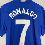 Shop 2008/09 MANCHESTER UNITED RONALDO #7 C/L THIRD SHIRT (S) NIKE, classic football shirts, vintage football shirts & retro soccer jerseys at Cult Kits