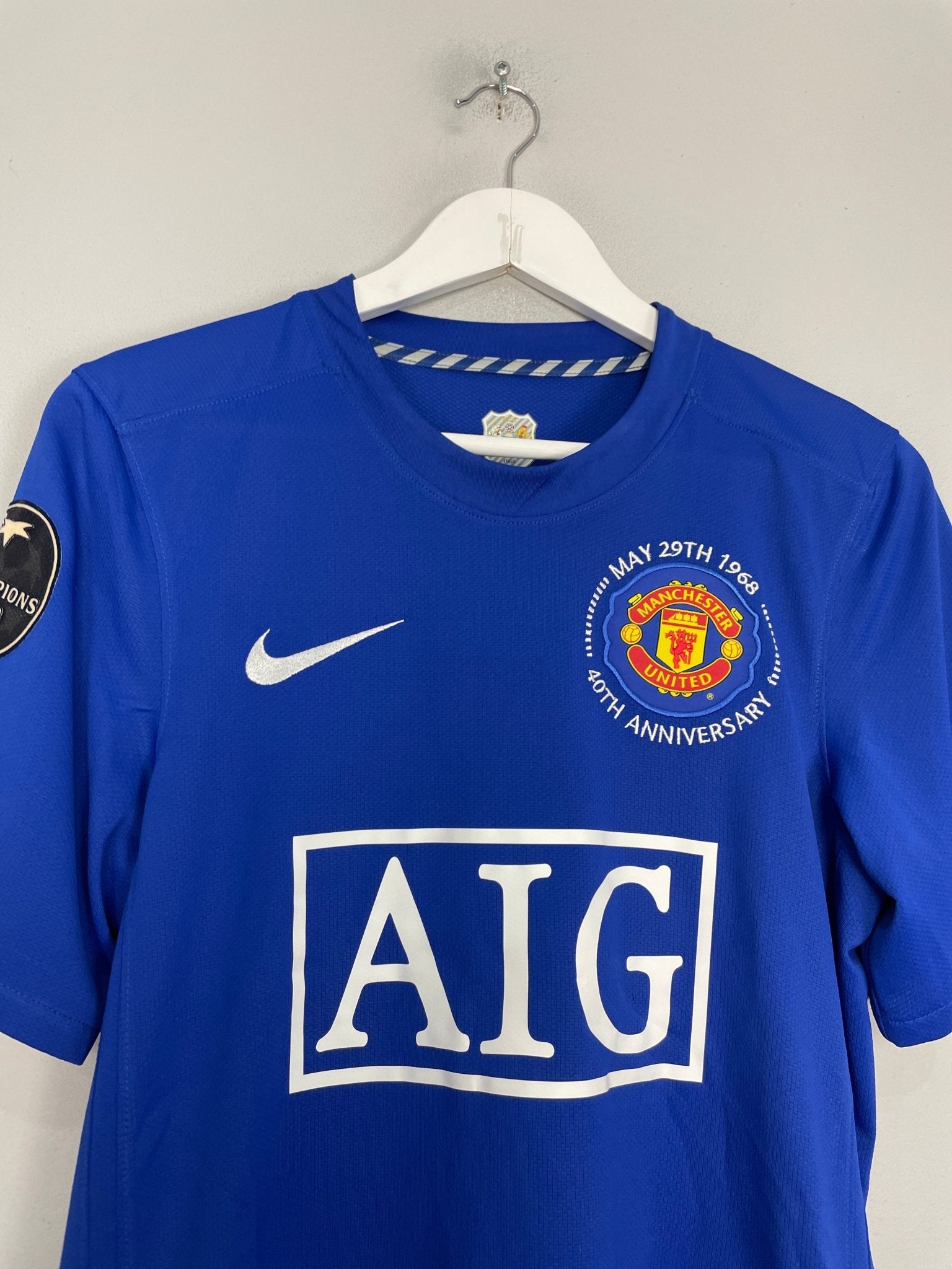 Shop 2008/09 MANCHESTER UNITED RONALDO #7 C/L THIRD SHIRT (S) NIKE, classic football shirts, vintage football shirts & retro soccer jerseys at Cult Kits