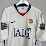 2008/09 MANCHESTER UNITED TEVEZ 32 AWAY SHIRT (XXL) NIKE - Cult Kits - XXL - Buy Vintage Football Shirts, Authentic Retro Football Shirts For Sale, Classic Football Shirts & Soccer Jersey