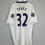 2008/09 MANCHESTER UNITED TEVEZ 32 AWAY SHIRT (XXL) NIKE - Cult Kits - XXL - Buy Vintage Football Shirts, Authentic Retro Football Shirts For Sale, Classic Football Shirts & Soccer Jersey