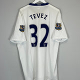 2008/09 MANCHESTER UNITED TEVEZ 32 AWAY SHIRT (XXL) NIKE - Cult Kits - XXL - Buy Vintage Football Shirts, Authentic Retro Football Shirts For Sale, Classic Football Shirts & Soccer Jersey