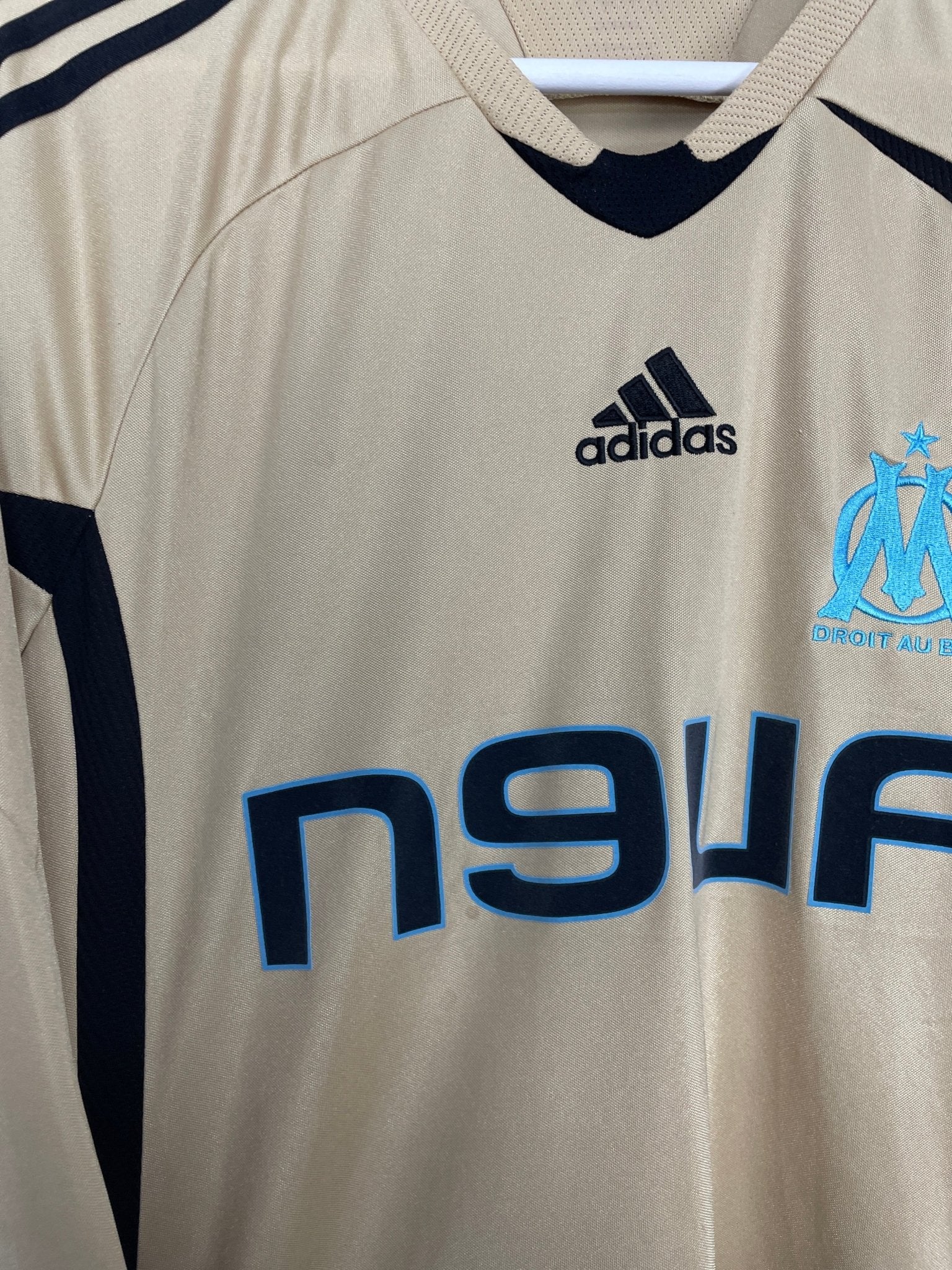 Shop 2008/09 MARSEILLE THIRD SHIRT (L) ADIDAS, classic football shirts, vintage football shirts & retro soccer jerseys at Cult Kits