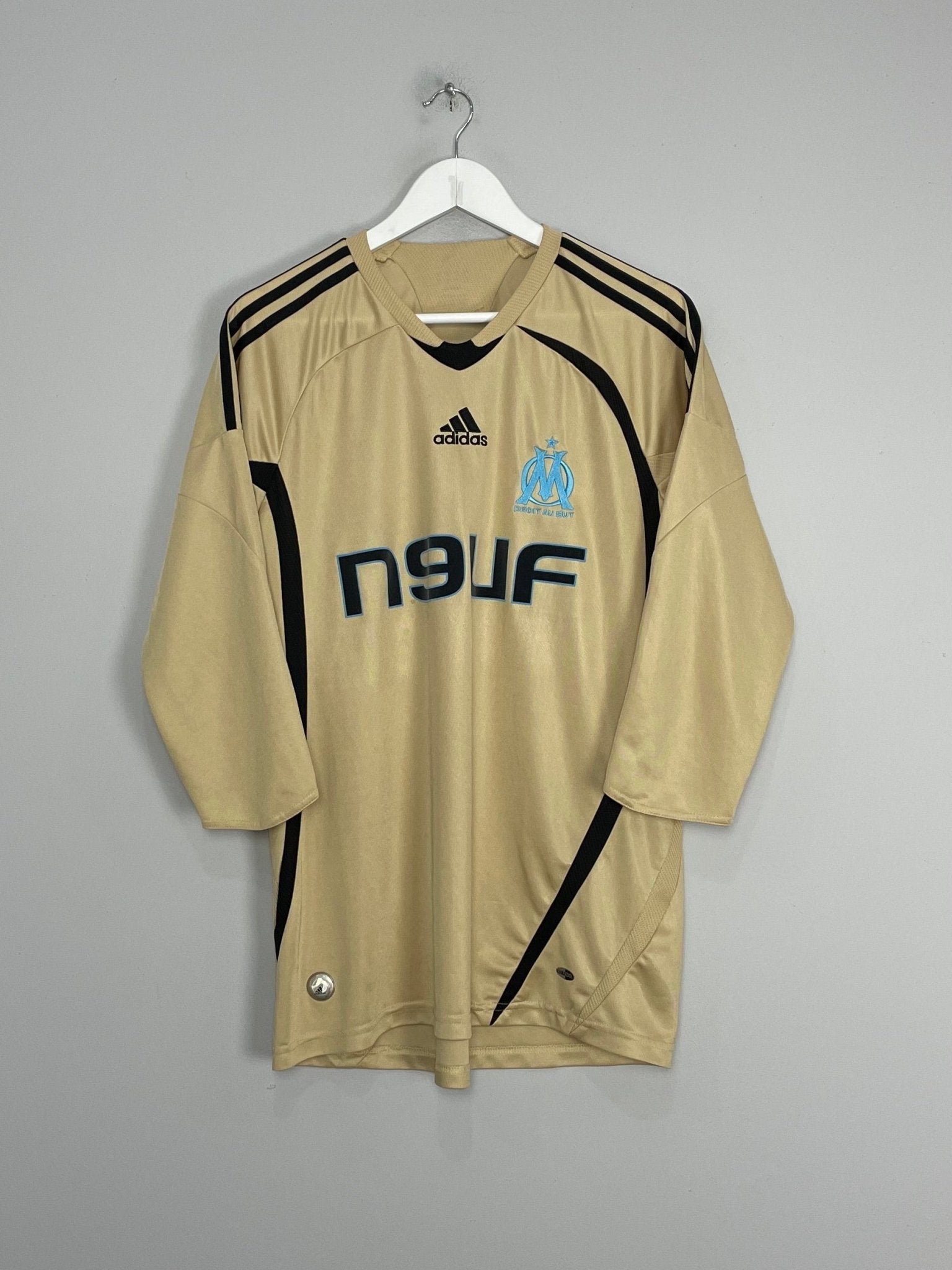 Shop 2008/09 MARSEILLE THIRD SHIRT (L) ADIDAS, classic football shirts, vintage football shirts & retro soccer jerseys at Cult Kits