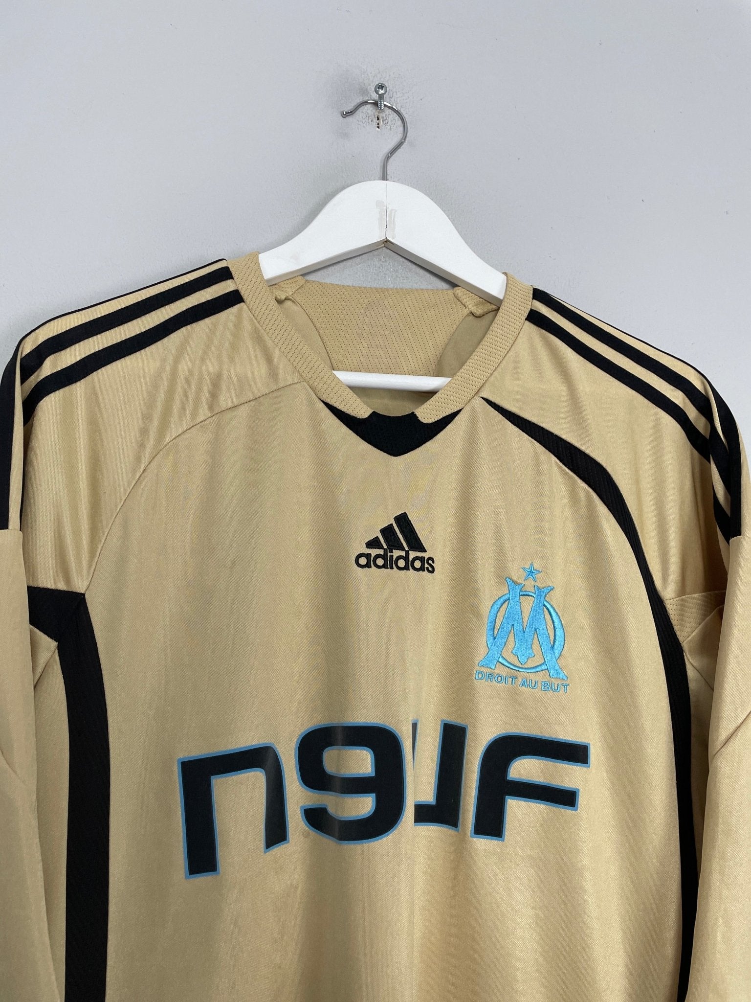 Shop 2008/09 MARSEILLE THIRD SHIRT (L) ADIDAS, classic football shirts, vintage football shirts & retro soccer jerseys at Cult Kits