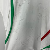Shop 2008/09 MEXICO #13 *SQUAD SIGNED* PLAYER ISSUE AWAY SHIRT (L) ADIDAS, classic football shirts, vintage football shirts & retro soccer jerseys at Cult Kits