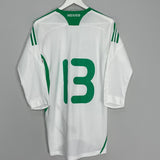 Shop 2008/09 MEXICO #13 *SQUAD SIGNED* PLAYER ISSUE AWAY SHIRT (L) ADIDAS, classic football shirts, vintage football shirts & retro soccer jerseys at Cult Kits