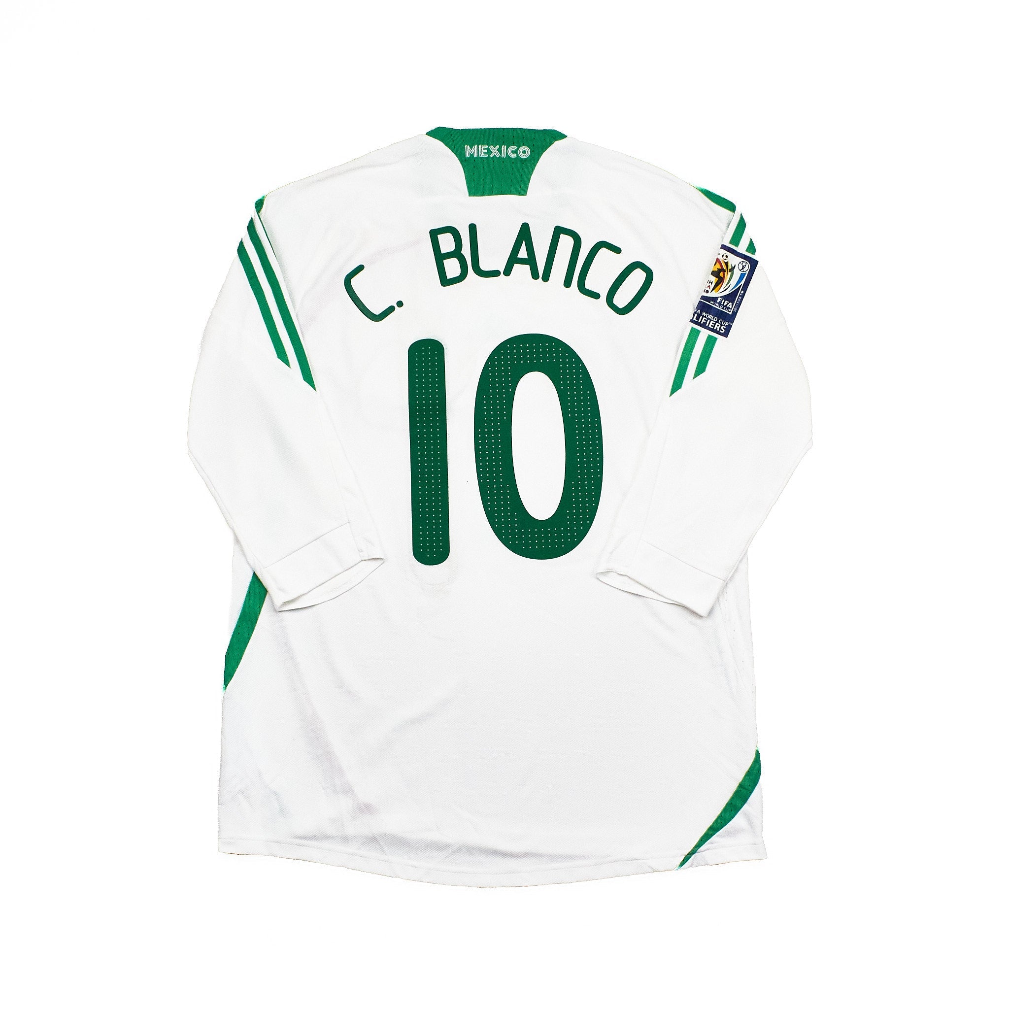 2008 Mexico Adidas football shirt - view 1 - Cult Kits