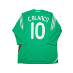 Buy 2008/09 Mexico C.Blanco 10 Home Shirt (L) Adidas ~ Free worldwide shipping ~ Authentic Vintage Football Shirts from Cult Kits