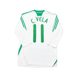 Buy 2008/09 Mexico C.Vela 11 Away Shirt (M) Adidas ~ Free worldwide shipping available ~ Authentic Vintage Football Shirts from Cult Kits