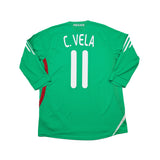 Buy 2008/09 MEXICO C.VELA 11 HOME SHIRT (M) ADIDAS ~ Free worldwide shipping available ~ Authentic Vintage Football Shirts from Cult Kits