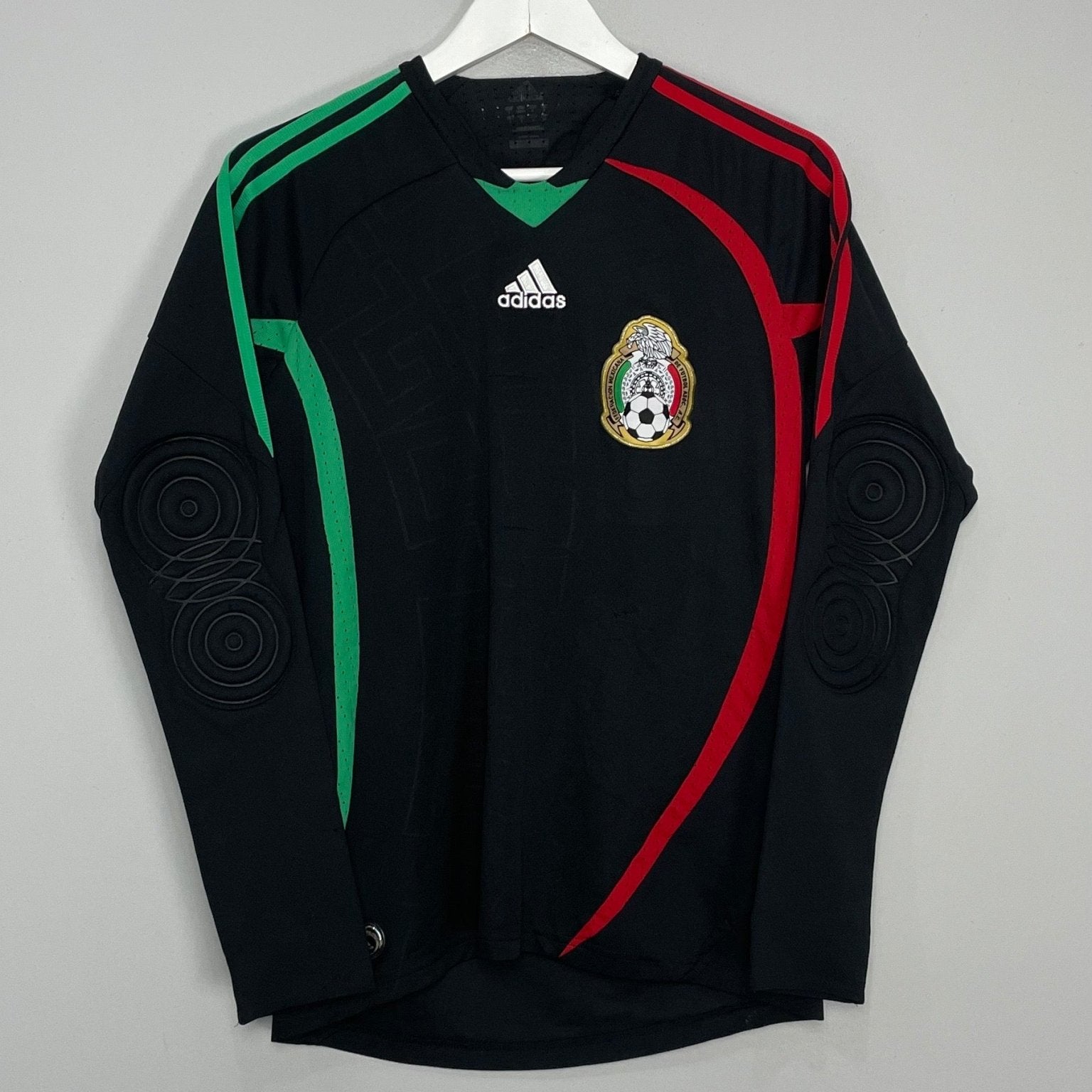 Shop 2008/09 MEXICO GK SHIRT (S) ADIDAS, classic football shirts, vintage football shirts & retro soccer jerseys at Cult Kits