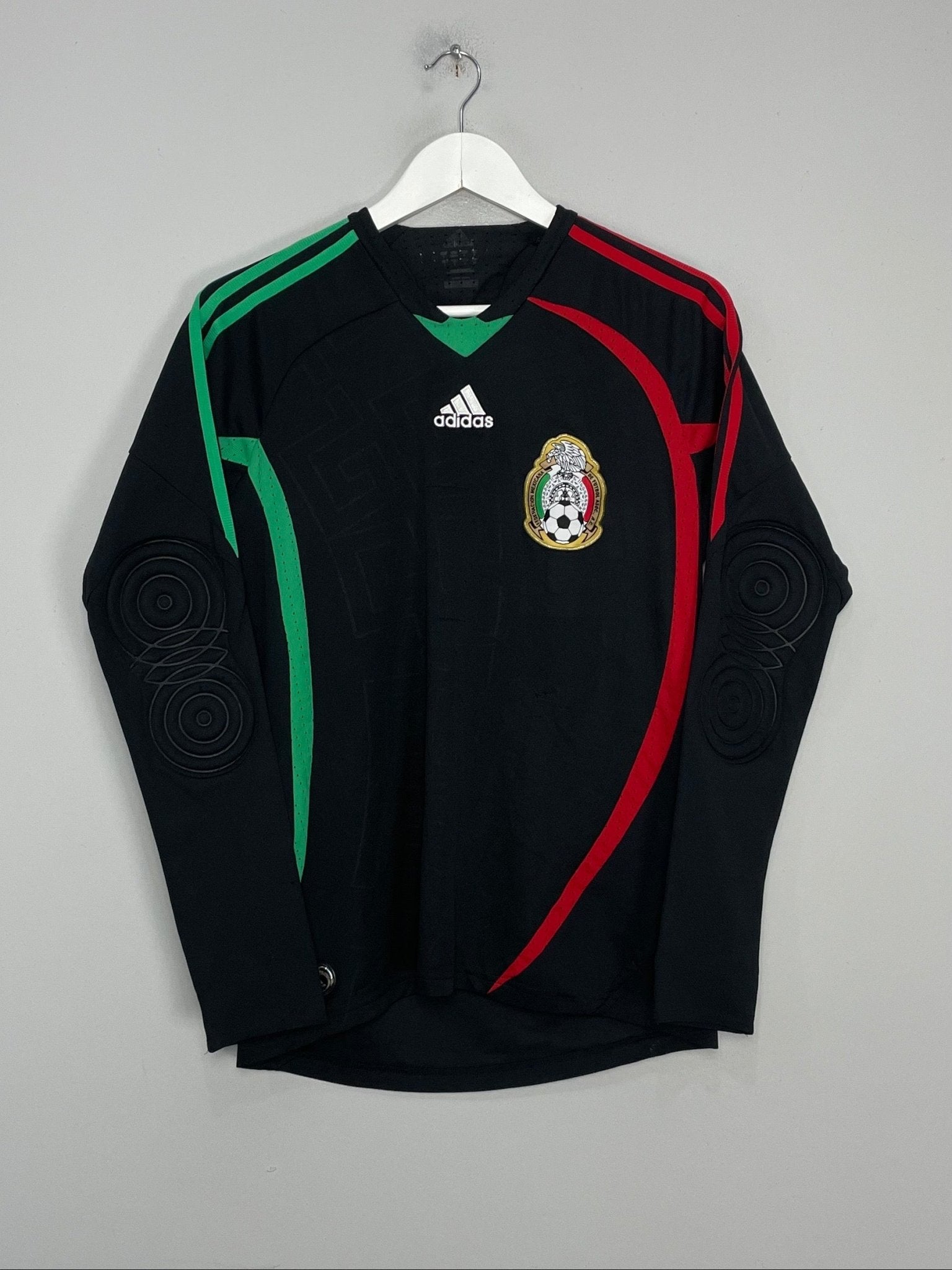 Shop 2008/09 MEXICO GK SHIRT (S) ADIDAS, classic football shirts, vintage football shirts & retro soccer jerseys at Cult Kits