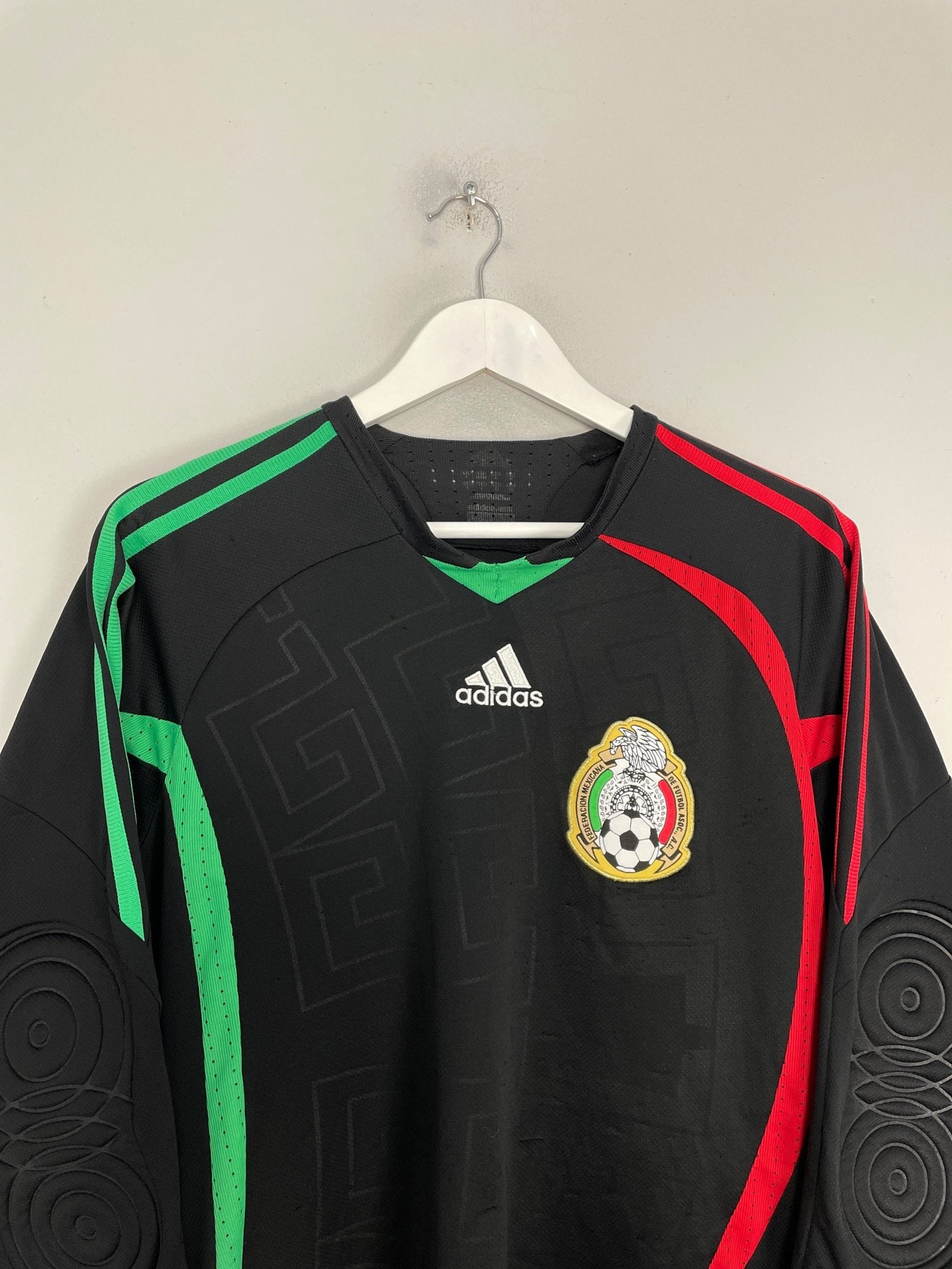 Shop 2008/09 MEXICO GK SHIRT (S) ADIDAS, classic football shirts, vintage football shirts & retro soccer jerseys at Cult Kits