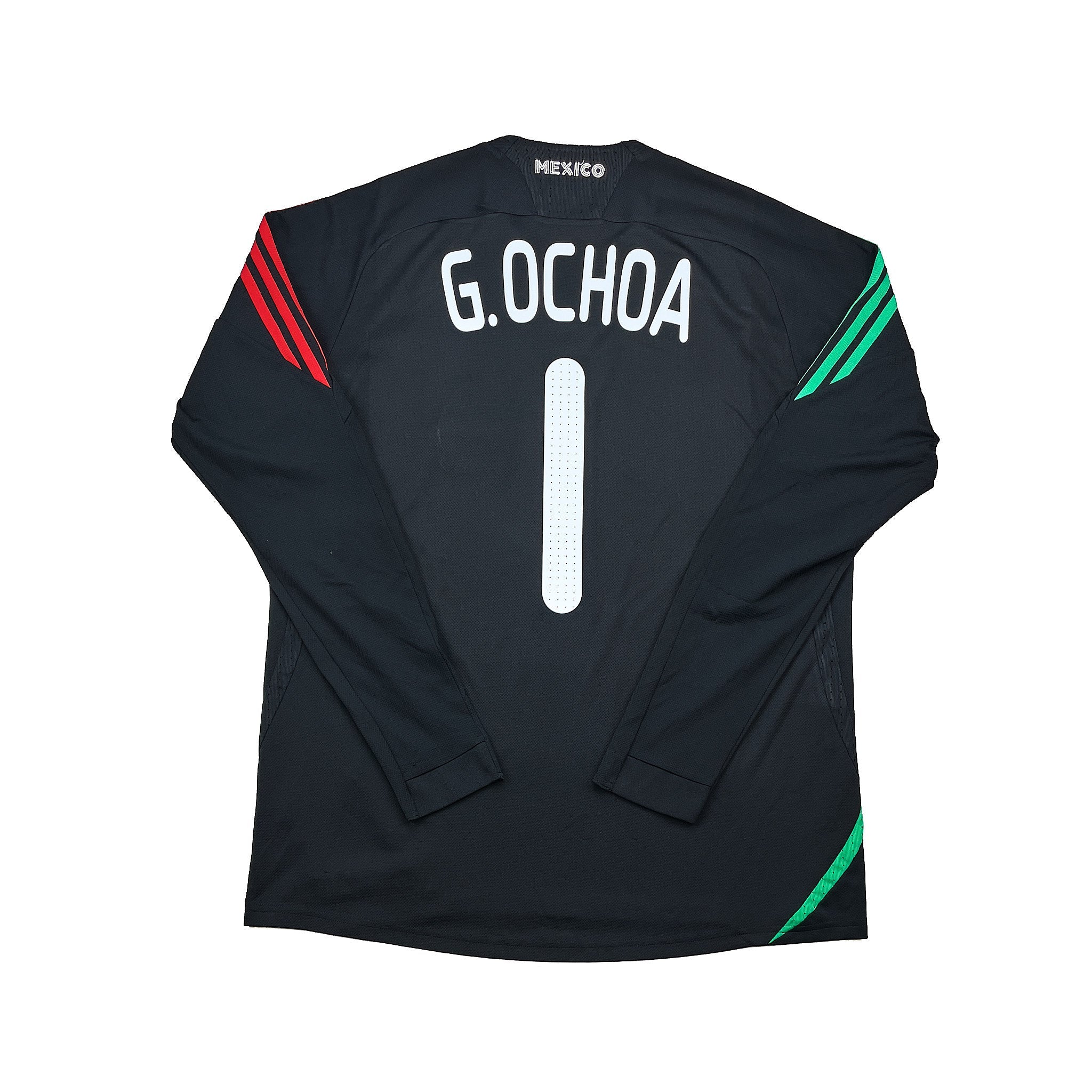 Buy 2008/09 Mexico G.Ochoa 1 GK Shirt (XL) Adidas ~ Free worldwide shipping ~ Authentic Vintage Football Shirts from Cult Kits