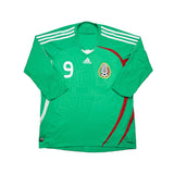 Buy 2008/09 Mexico J.Borgetti 9 Home Shirt (L) Adidas ~ Free worldwide shipping ~ Authentic Vintage Football Shirts from Cult Kits