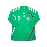 Buy 2008/09 Mexico J.Borgetti 9 Home Shirt (M) Adidas ~ Free worldwide shipping ~ Authentic Vintage Football Shirts from Cult Kits