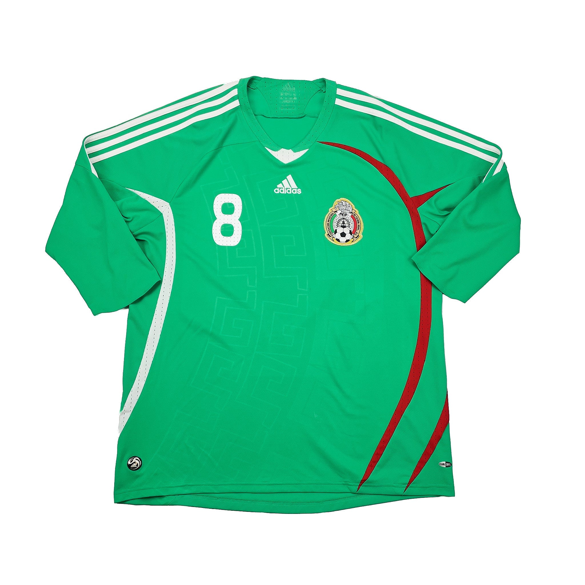 Buy 2008/09 MEXICO P.PARDO 8 HOME SHIRT (XL) ADIDAS ~ Free worldwide shipping available ~ Authentic Vintage Football Shirts from Cult Kits