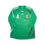Buy 2008/09 Mexico Rafael Marquez 4 Home Shirt (L) Adidas ~ Free worldwide shipping ~ Authentic Vintage Football Shirts from Cult Kits