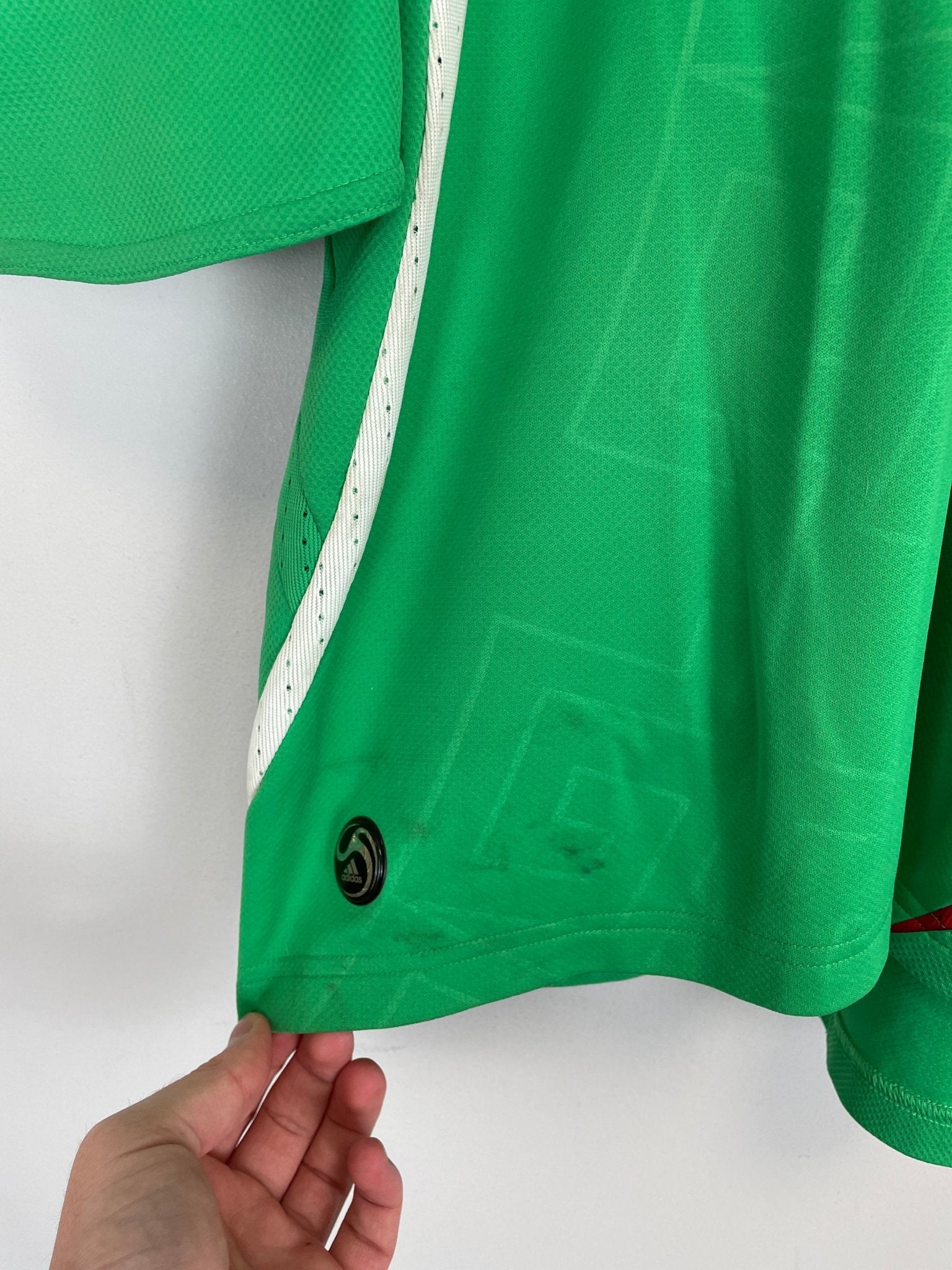Shop 2008/09 MEXICO R.MARQUEZ #4 HOME SHIRT (XL) ADIDAS, classic football shirts, vintage football shirts & retro soccer jerseys at Cult Kits