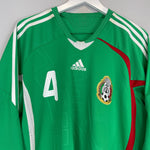 Shop 2008/09 MEXICO R.MARQUEZ #4 HOME SHIRT (XL) ADIDAS, classic football shirts, vintage football shirts & retro soccer jerseys at Cult Kits