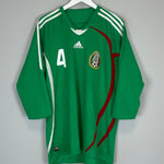 Shop 2008/09 MEXICO R.MARQUEZ #4 HOME SHIRT (XL) ADIDAS, classic football shirts, vintage football shirts & retro soccer jerseys at Cult Kits