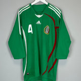 Shop 2008/09 MEXICO R.MARQUEZ #4 HOME SHIRT (XL) ADIDAS, classic football shirts, vintage football shirts & retro soccer jerseys at Cult Kits