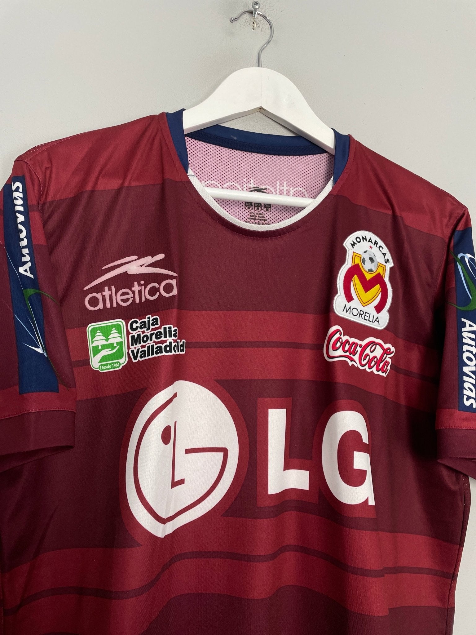 Shop 2008/09 MONARCAS MORELIA #21 AWAY SHIRT (M) ATLETICA, classic football shirts, vintage football shirts & retro soccer jerseys at Cult Kits