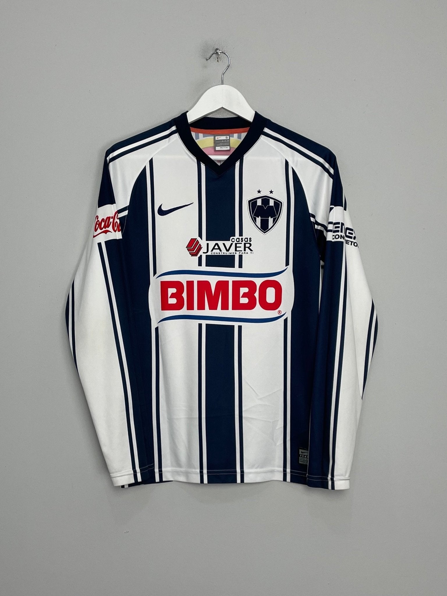 Shop 2008/09 MONTERREY L/S HOME SHIRT (S) NIKE, classic football shirts, vintage football shirts & retro soccer jerseys at Cult Kits