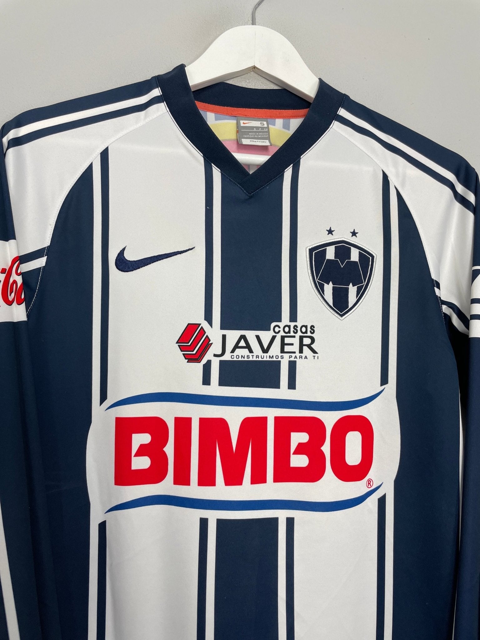 Shop 2008/09 MONTERREY L/S HOME SHIRT (S) NIKE, classic football shirts, vintage football shirts & retro soccer jerseys at Cult Kits