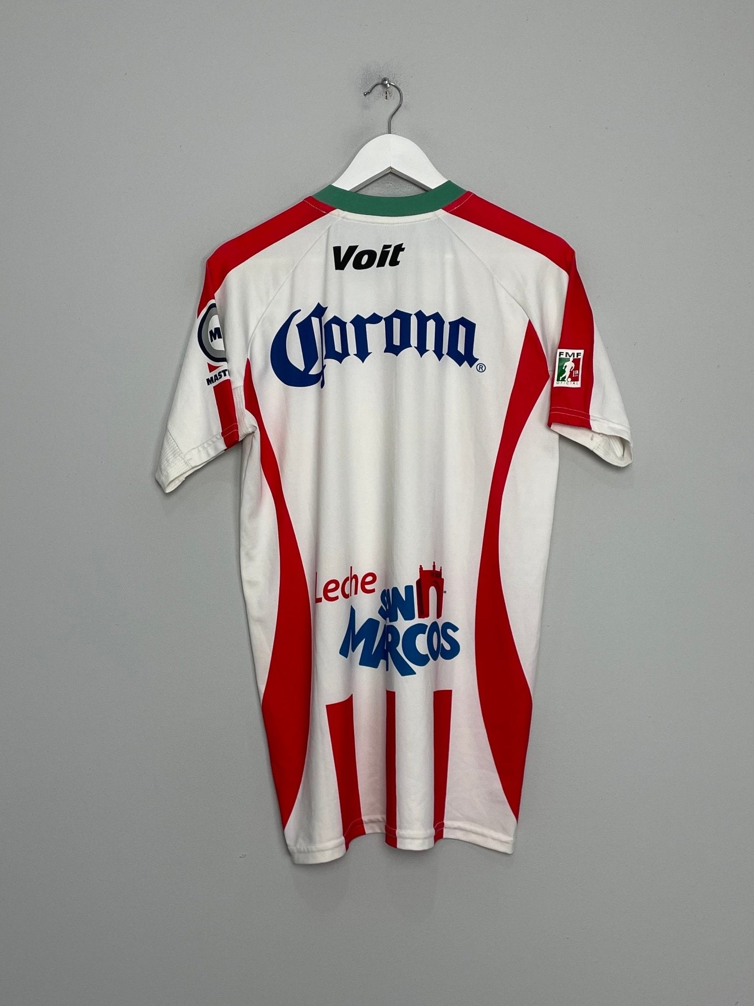 Shop 2008/09 NECAXA HOME SHIRT (M) VOIT, classic football shirts, vintage football shirts & retro soccer jerseys at Cult Kits