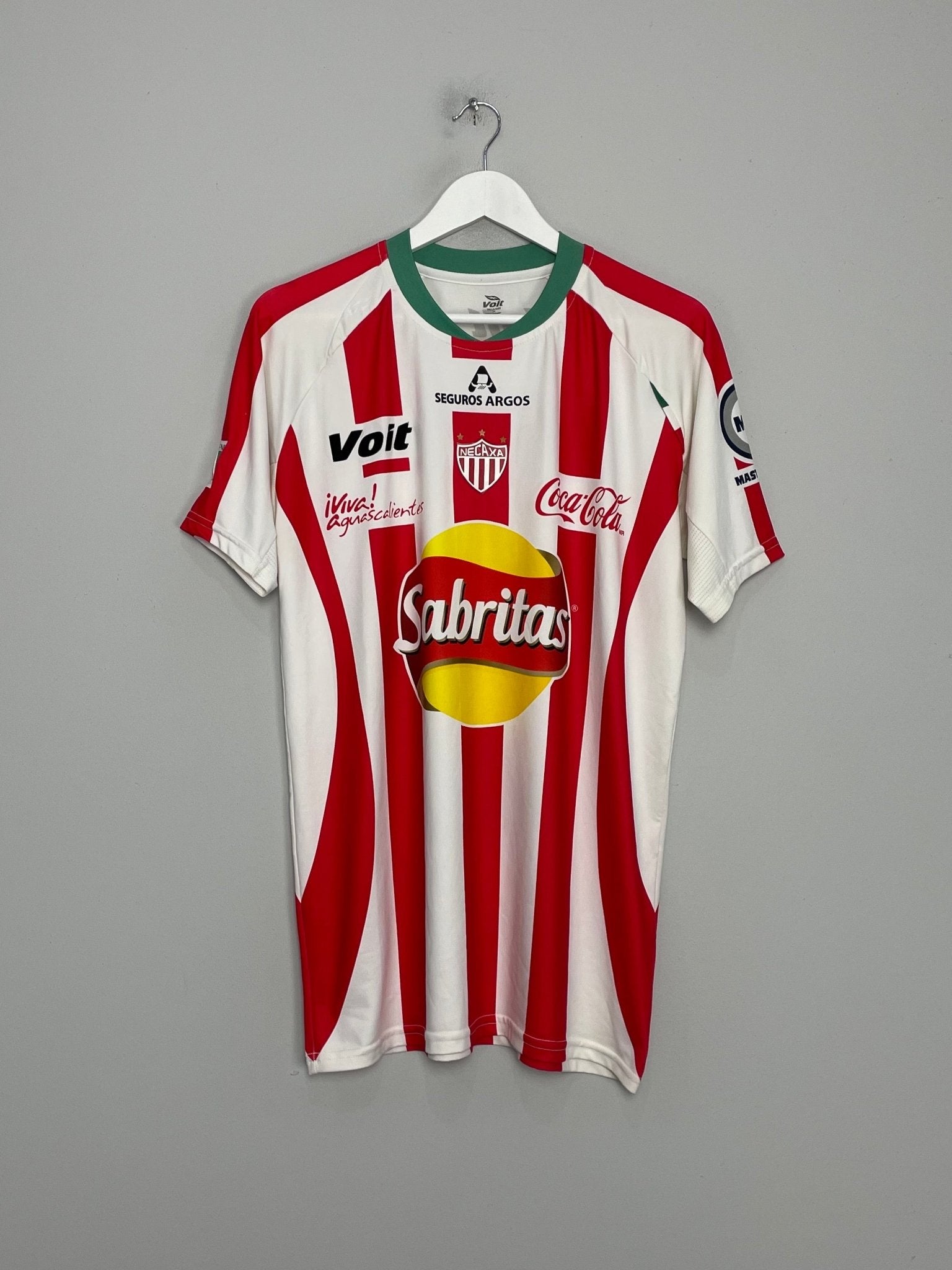 Shop 2008/09 NECAXA HOME SHIRT (M) VOIT, classic football shirts, vintage football shirts & retro soccer jerseys at Cult Kits