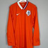 2008/09 NETHERLANDS *PLAYER ISSUE* L/S HOME SHIRT (XXL) NIKE - Cult Kits - XXL - Buy Vintage Football Shirts, Authentic Retro Football Shirts For Sale, Classic Football Shirts & Soccer Jersey