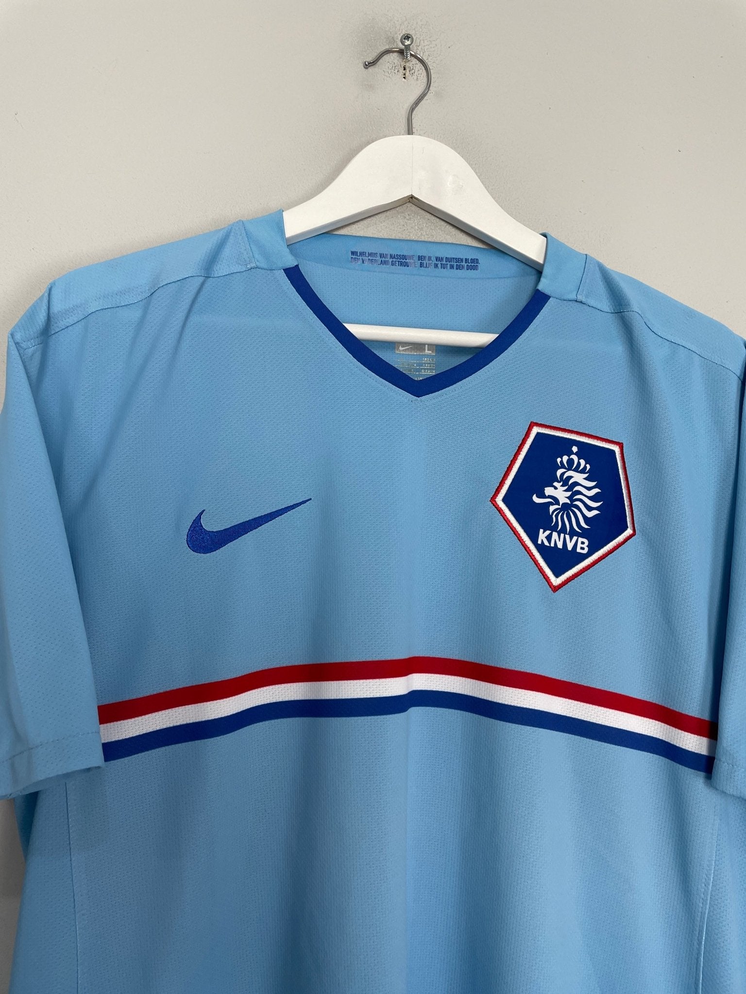Shop 2008/09 NETHERLANDS V.NISTELROOY #9 AWAY SHIRT (L) NIKE, classic football shirts, vintage football shirts & retro soccer jerseys at Cult Kits